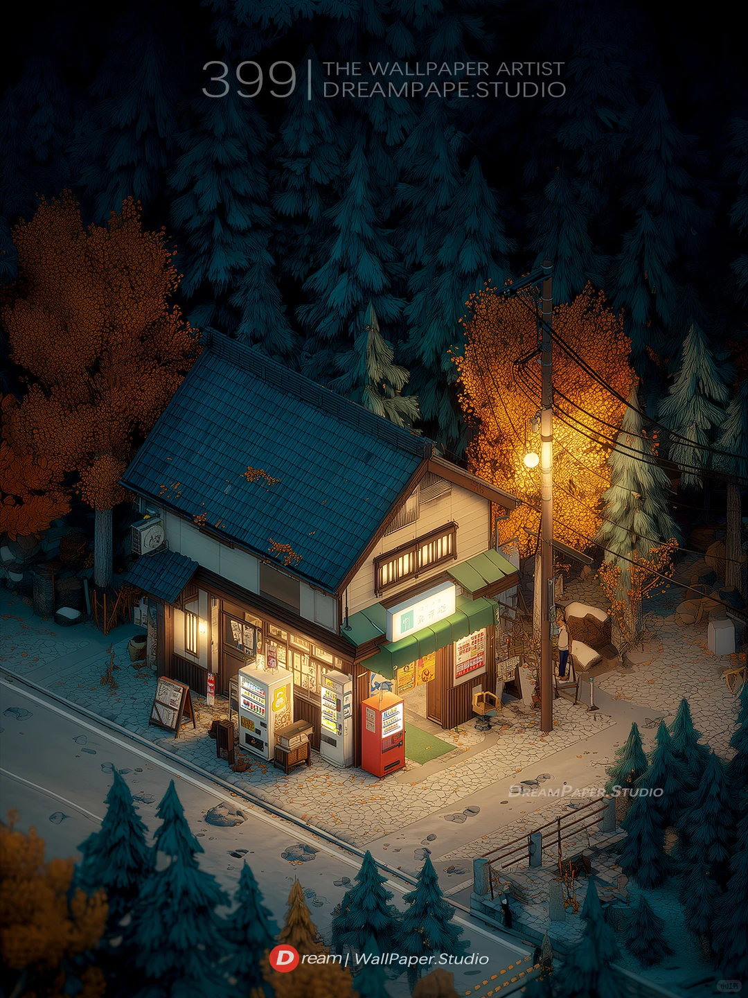 Dream壁纸/“森林深夜便利店🏪”