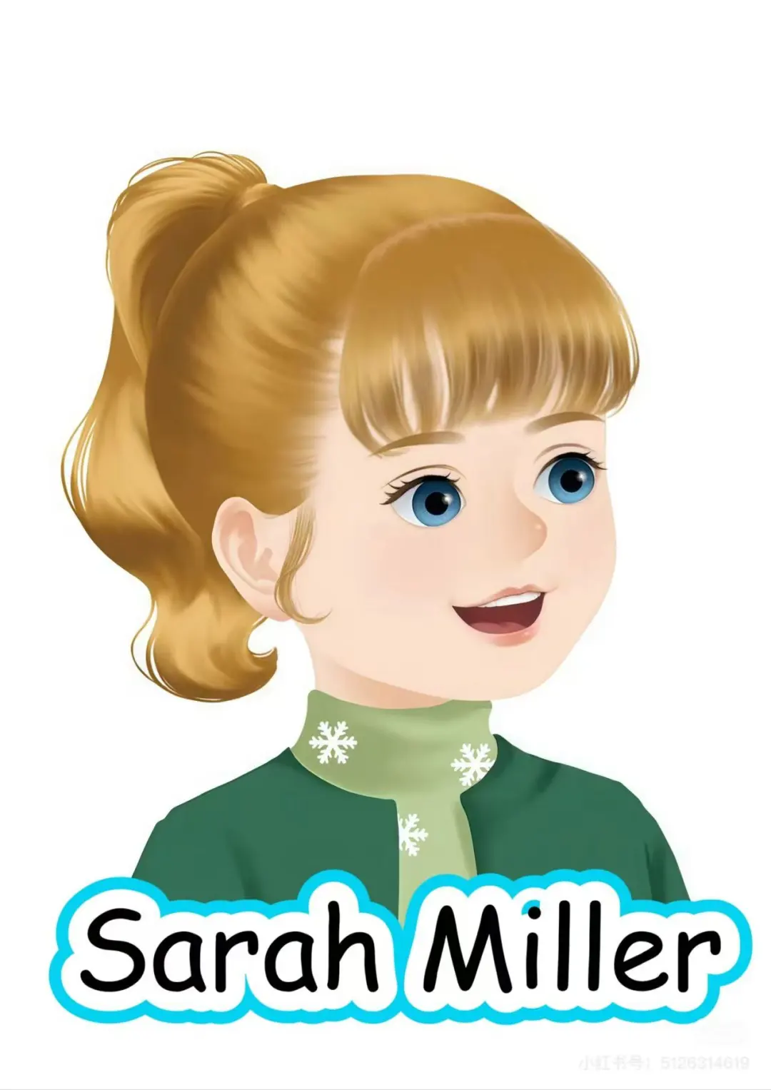 三年级上英语人物线稿 ，有需要的可以拿啦