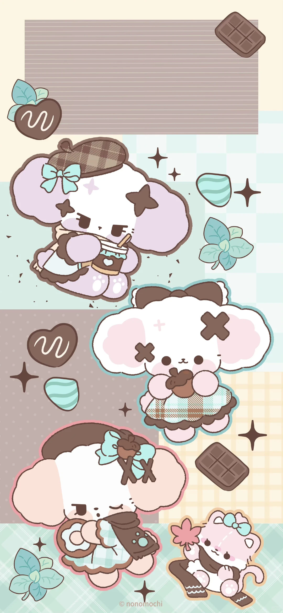 薄荷巧小狗壁纸