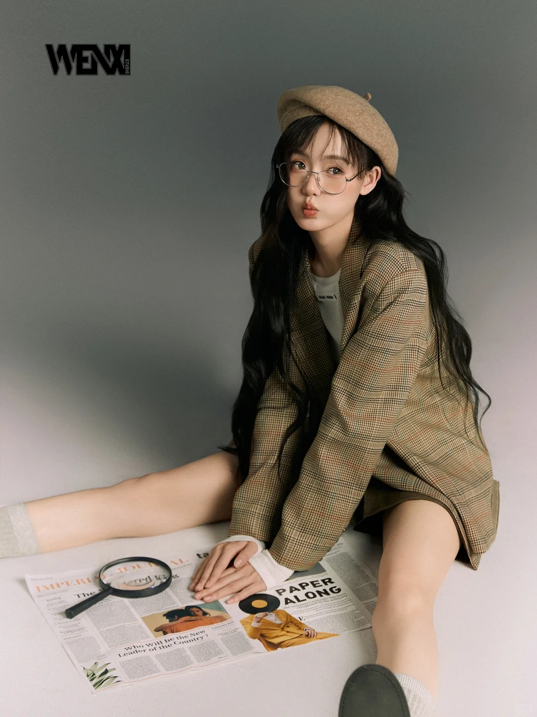 韩风画报 学院鬼马少女🔍