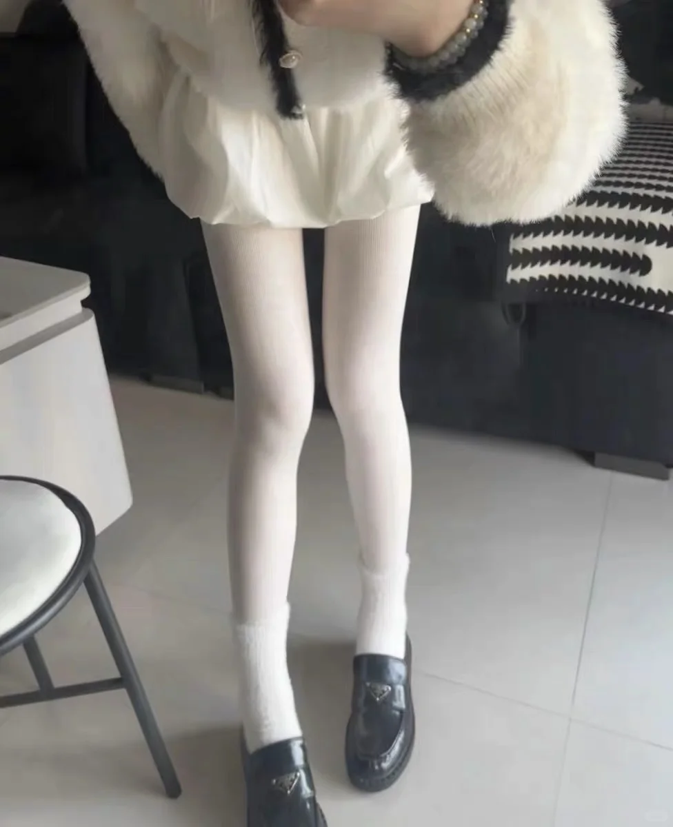 白色连裤袜，才是纯欲风的灵魂🤍