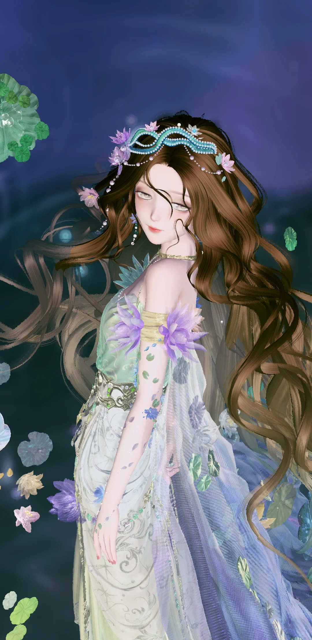 简直是女神级别的美貌