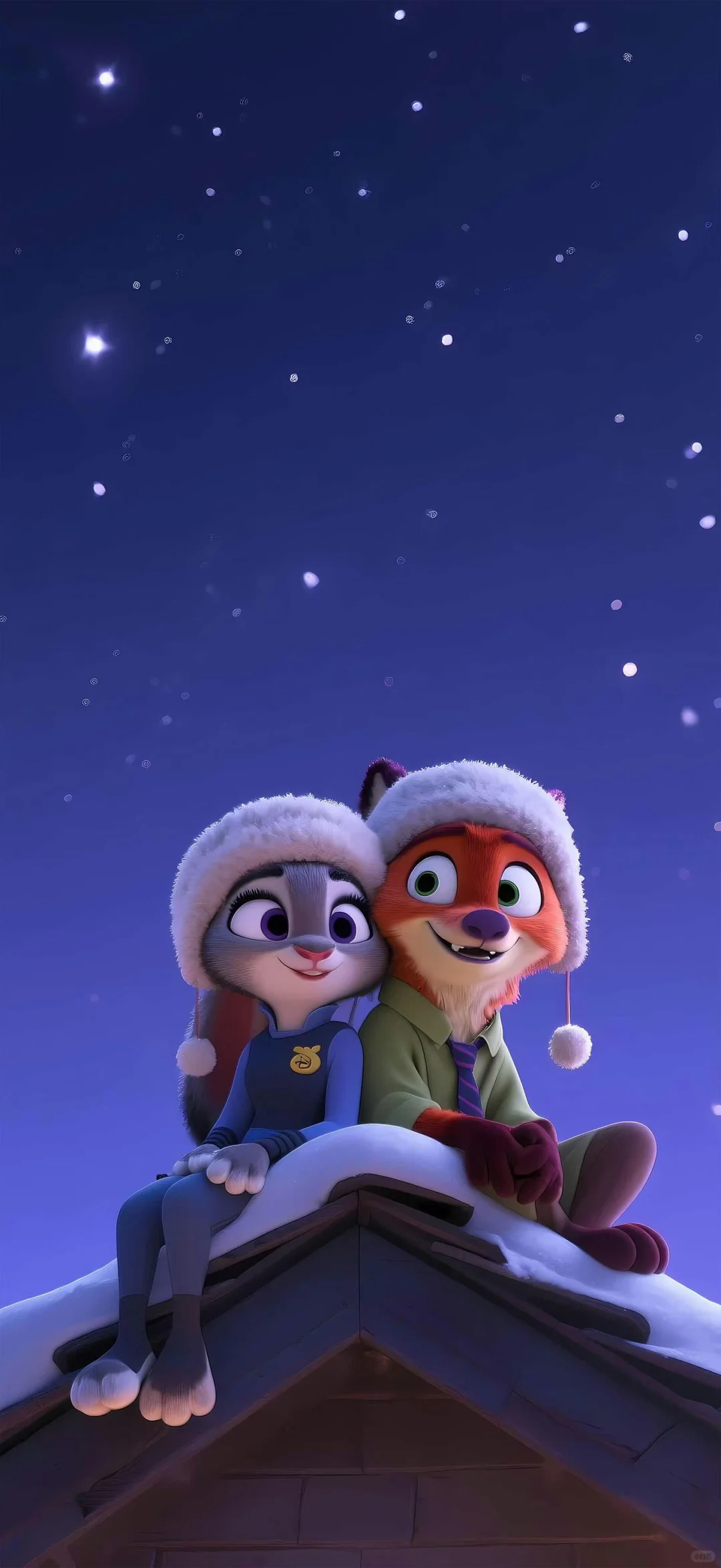 iOS26·疯狂动物城圣诞壁纸·好美！