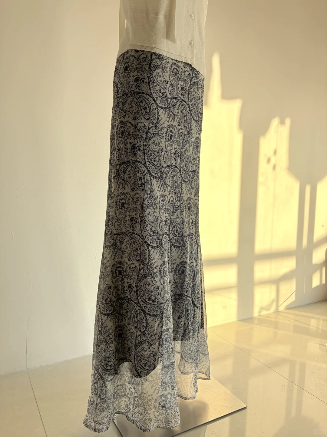 捡漏！大厂版衣，复古小众碎花蕾丝半身裙女