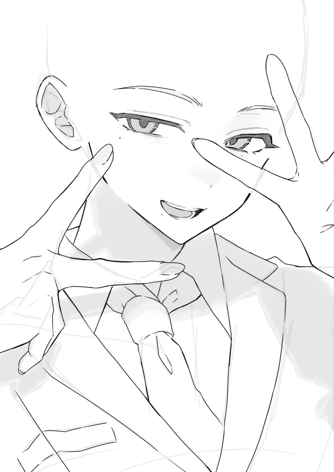 好喜欢这种画风，线条简直灵动到犯规！