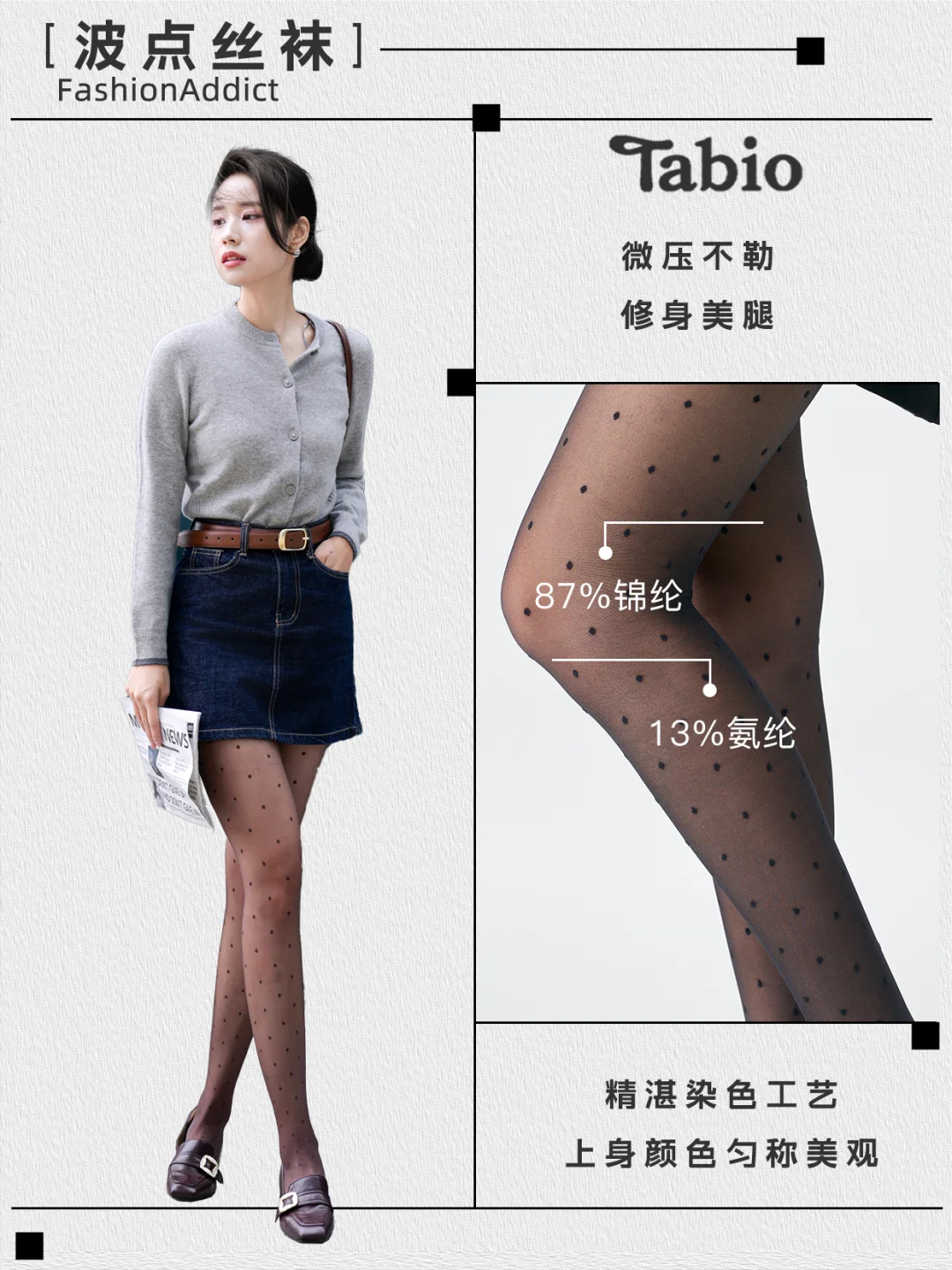 复古波点回归！这样穿超时髦