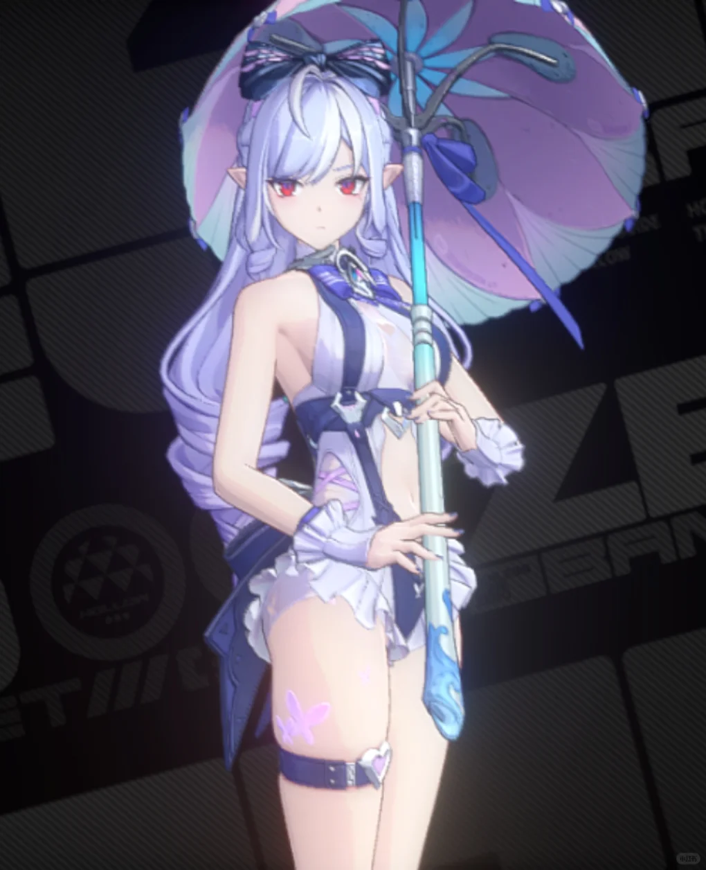 所以没人意识到简是泳装吗？