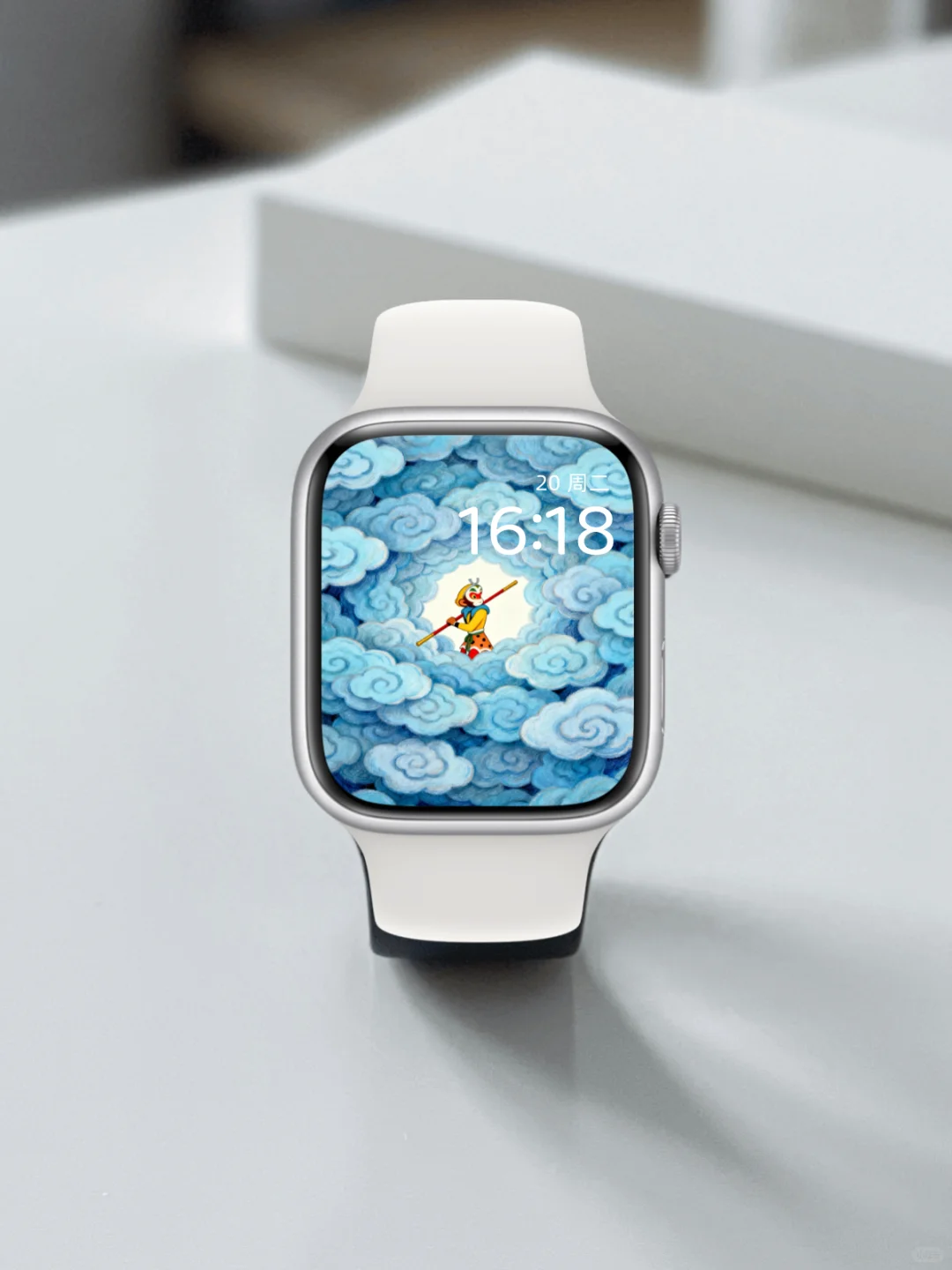 深蓝云海，大圣归来，高清手机壁纸