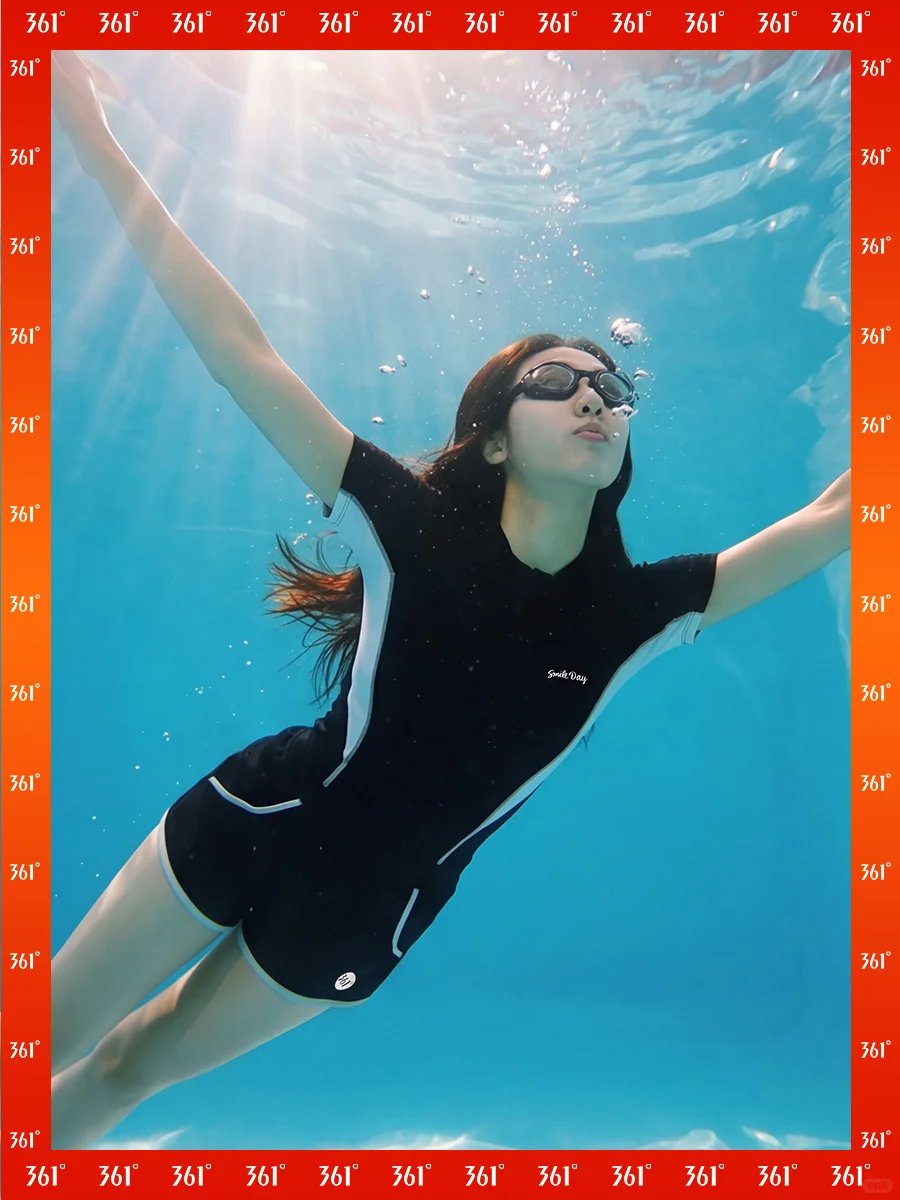 这件泳衣游泳太舒服！不兜水还自在