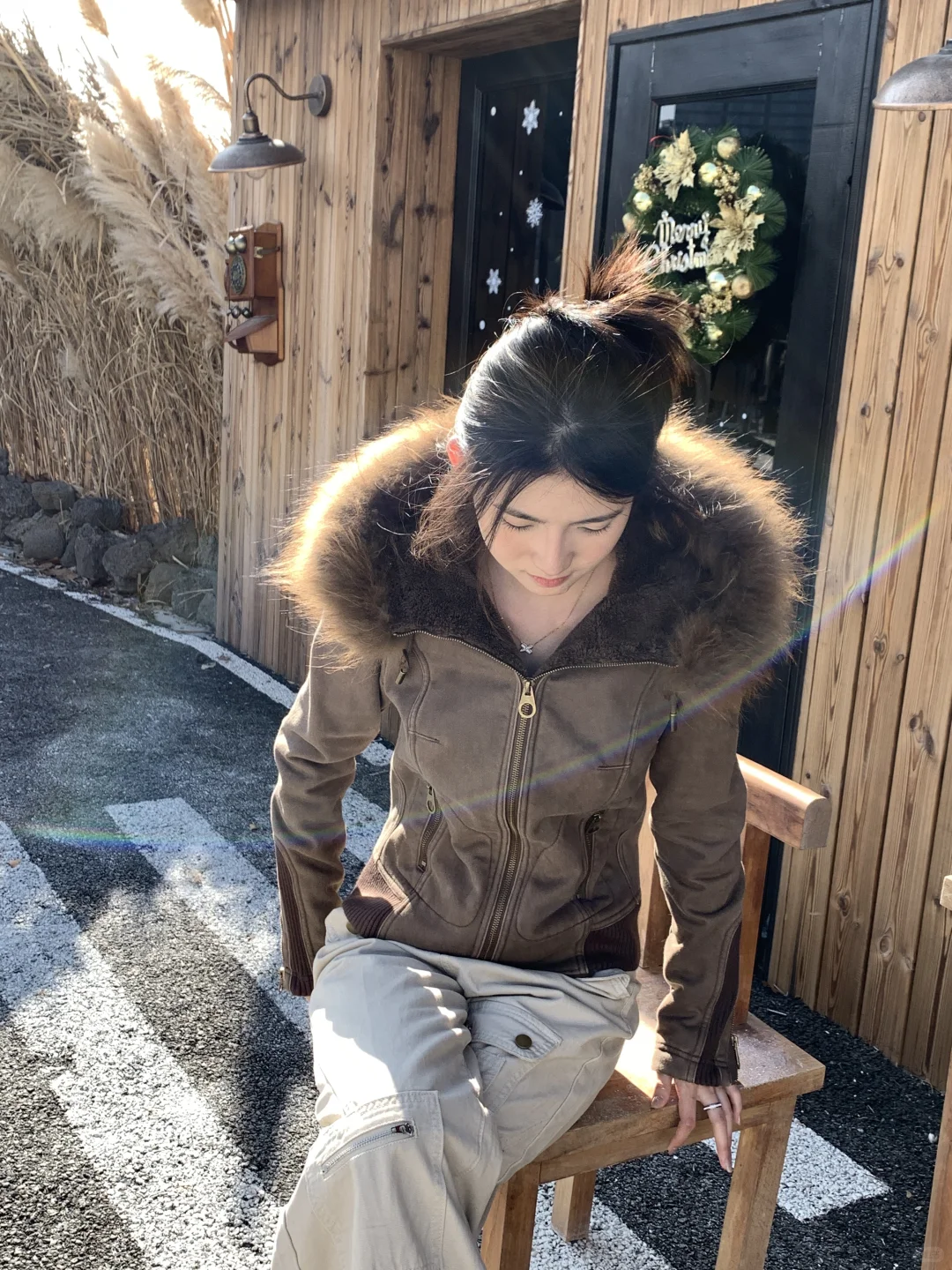 九十年代美式中古夹克！Bella的私服吧！🔗