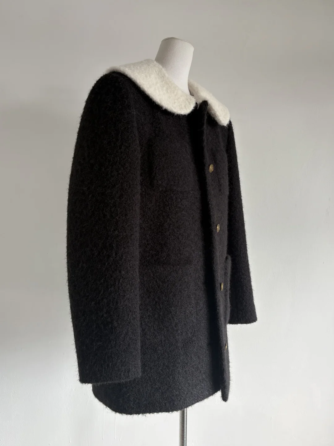 捡漏！门店在售，复古撞色翻领时尚外套女新款