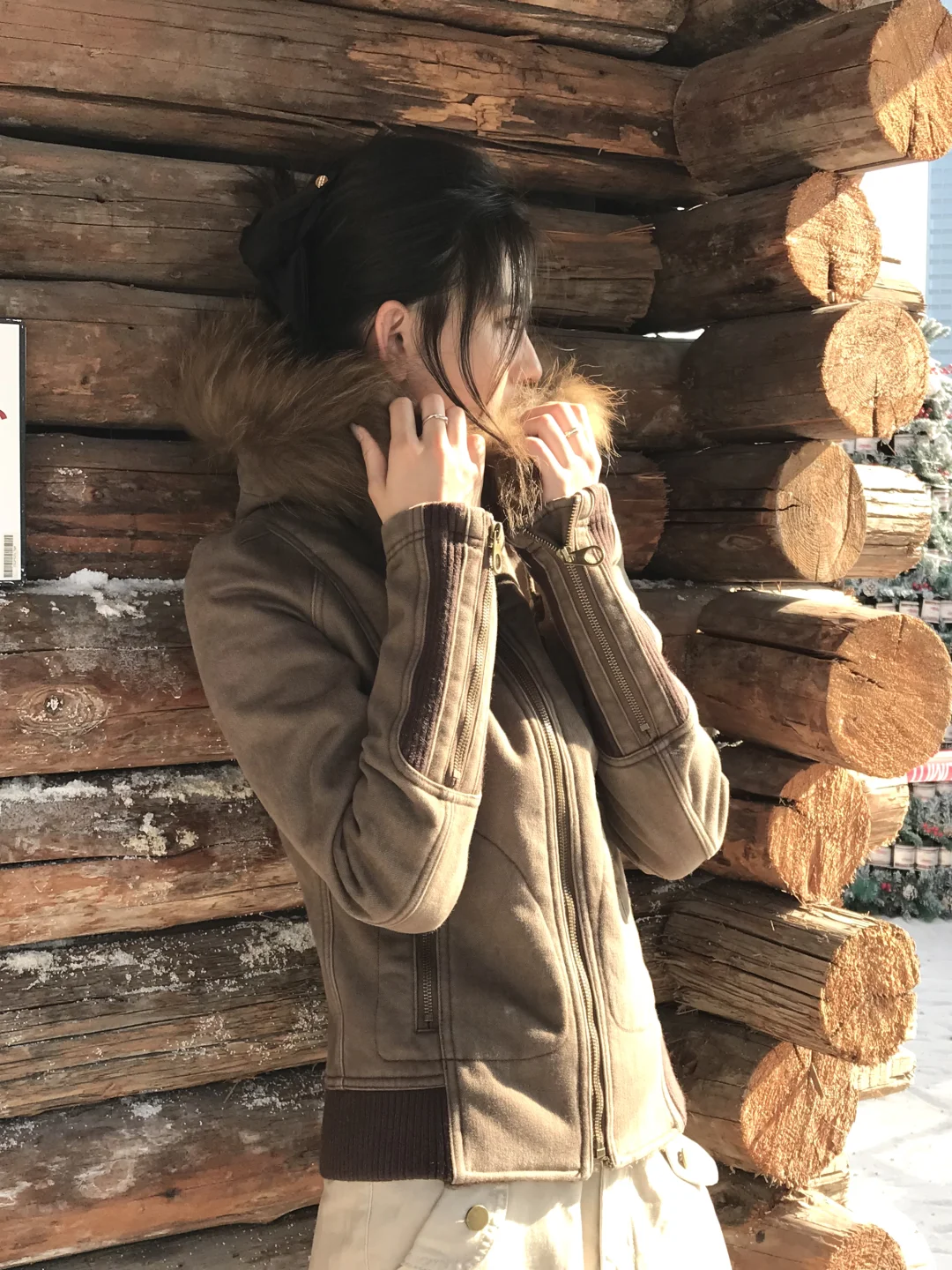 九十年代美式中古夹克！Bella的私服吧！🔗