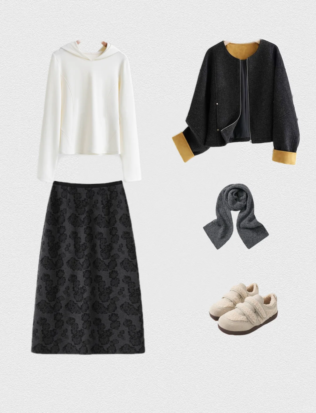 “后妈裙”冬日穿搭| 时髦精致又女人味