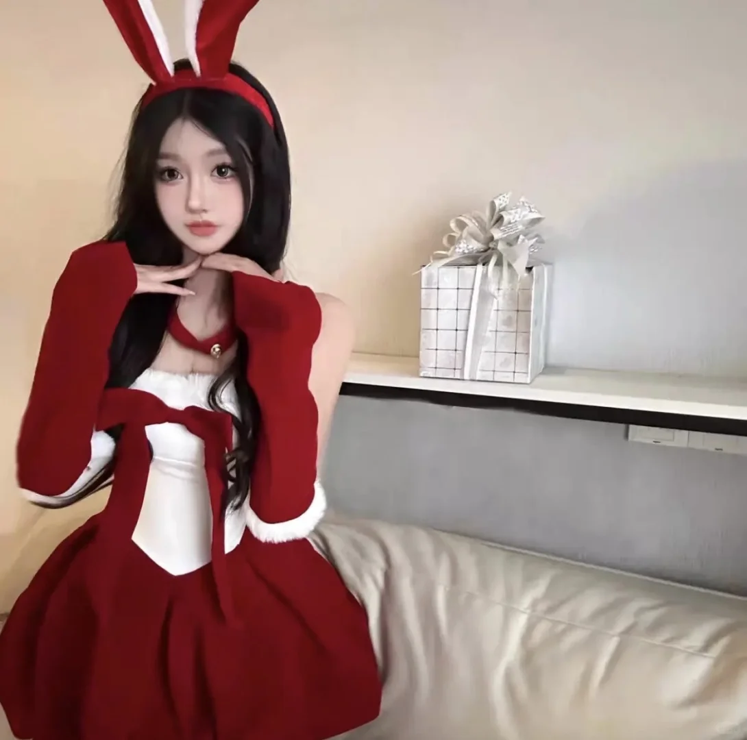 圣诞小裙子谁穿谁好看啊！