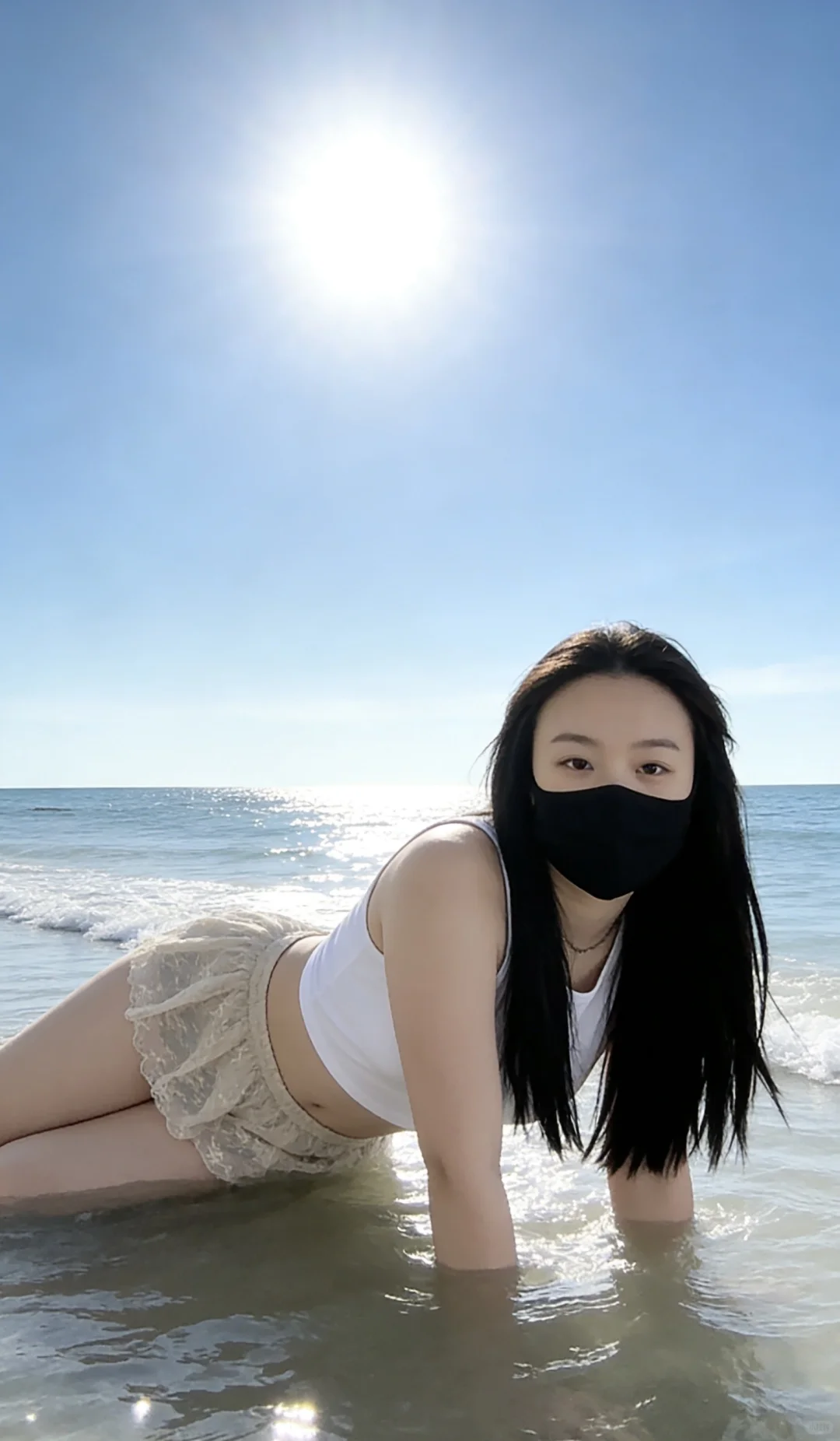 海滩、海浪、阳光、我都要，海边穿搭👙