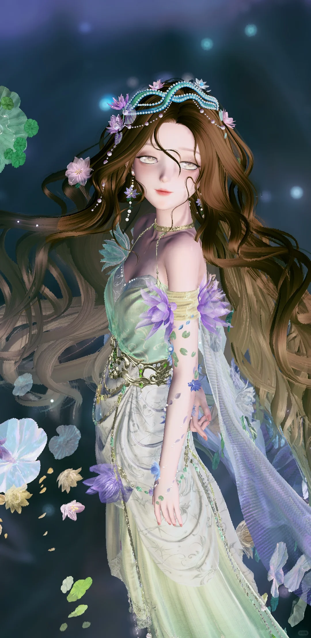 简直是女神级别的美貌