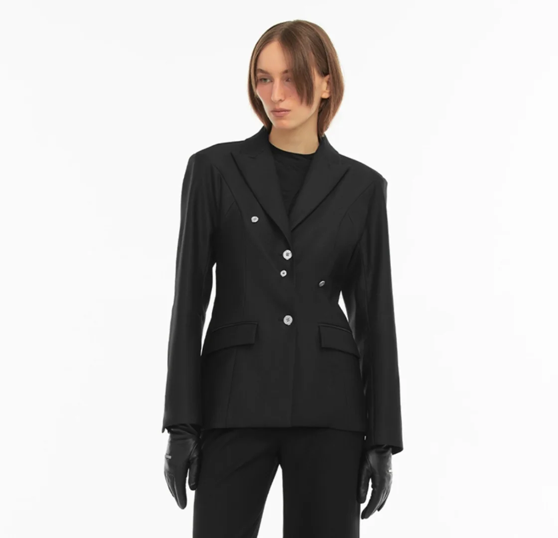 6️⃣9️⃣9️⃣C2H4女士露背设计感西服