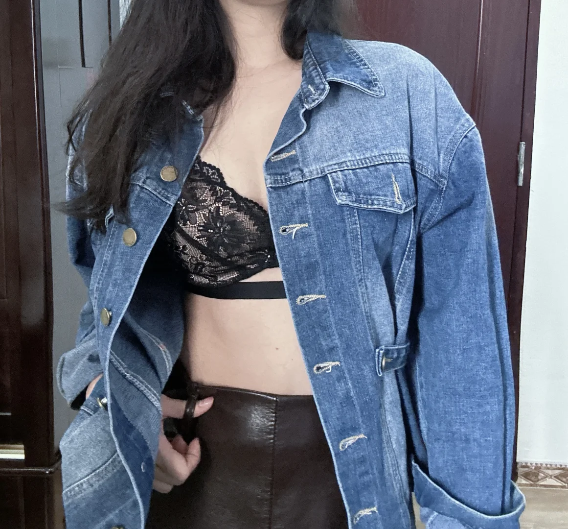 也就是耍了点小心机🖤 蕾丝bra 中式浪漫