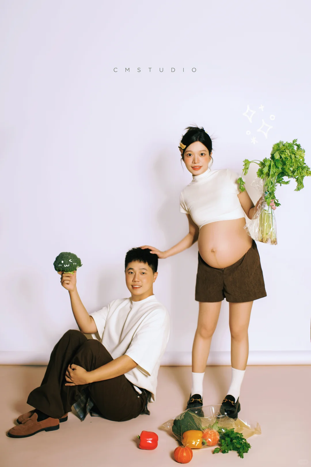 🥦🥬🥒🍅🍆🫑🌶️🥕🥔🫛｜潮州孕写真