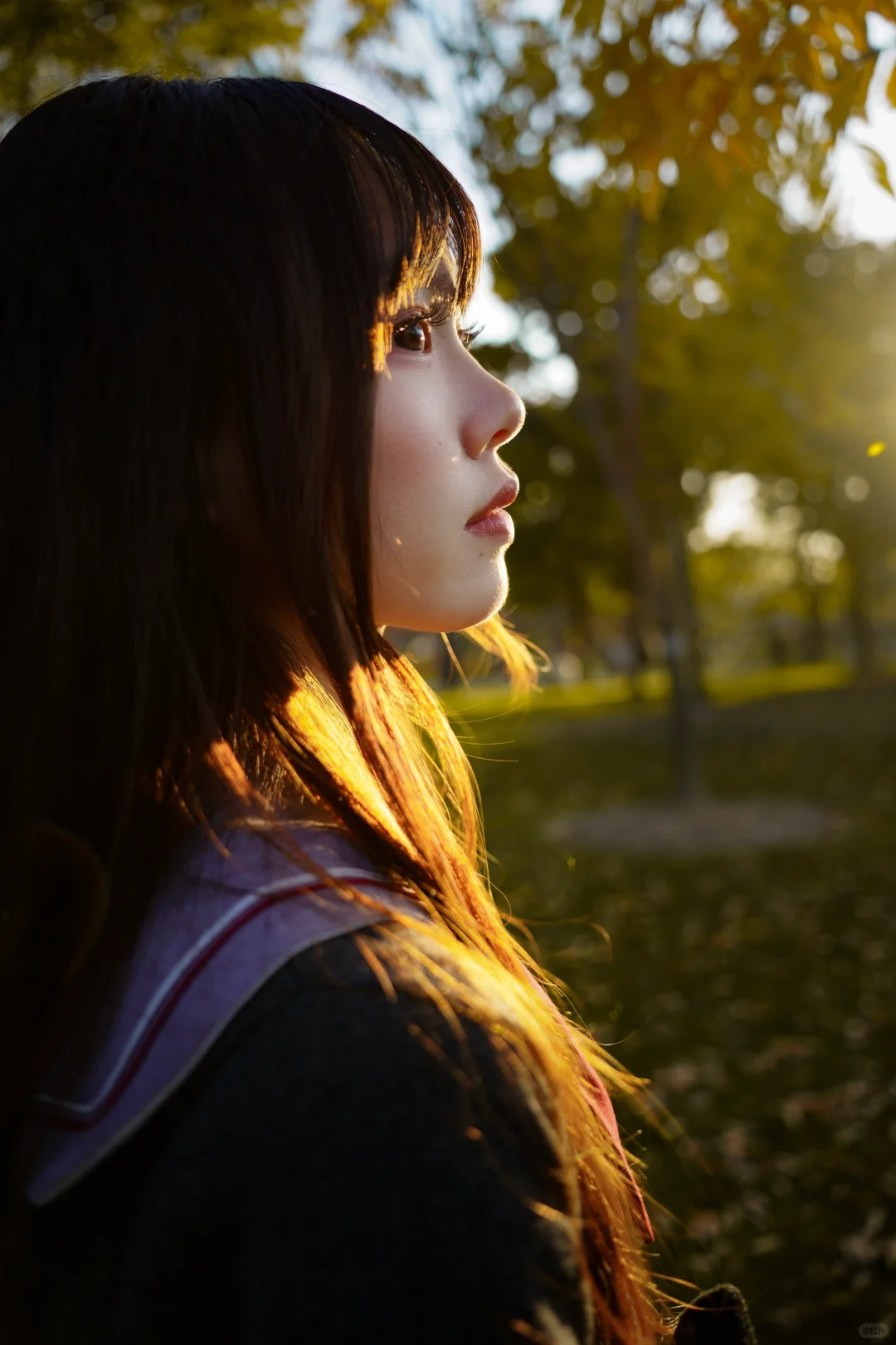 JK｜深秋黄昏