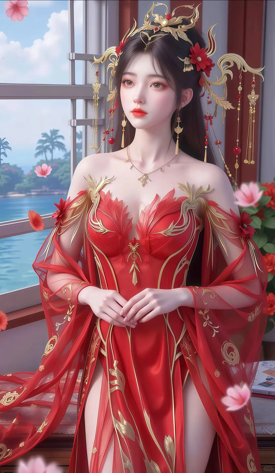 国漫女神云曦穿搭对比，好身材大长腿高颜值