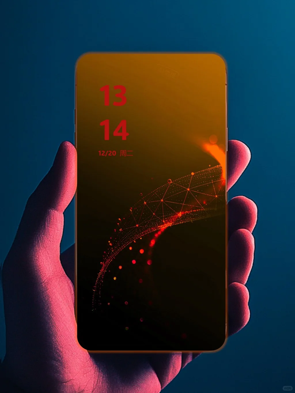 手机高清壁纸——《焰光里的星链》