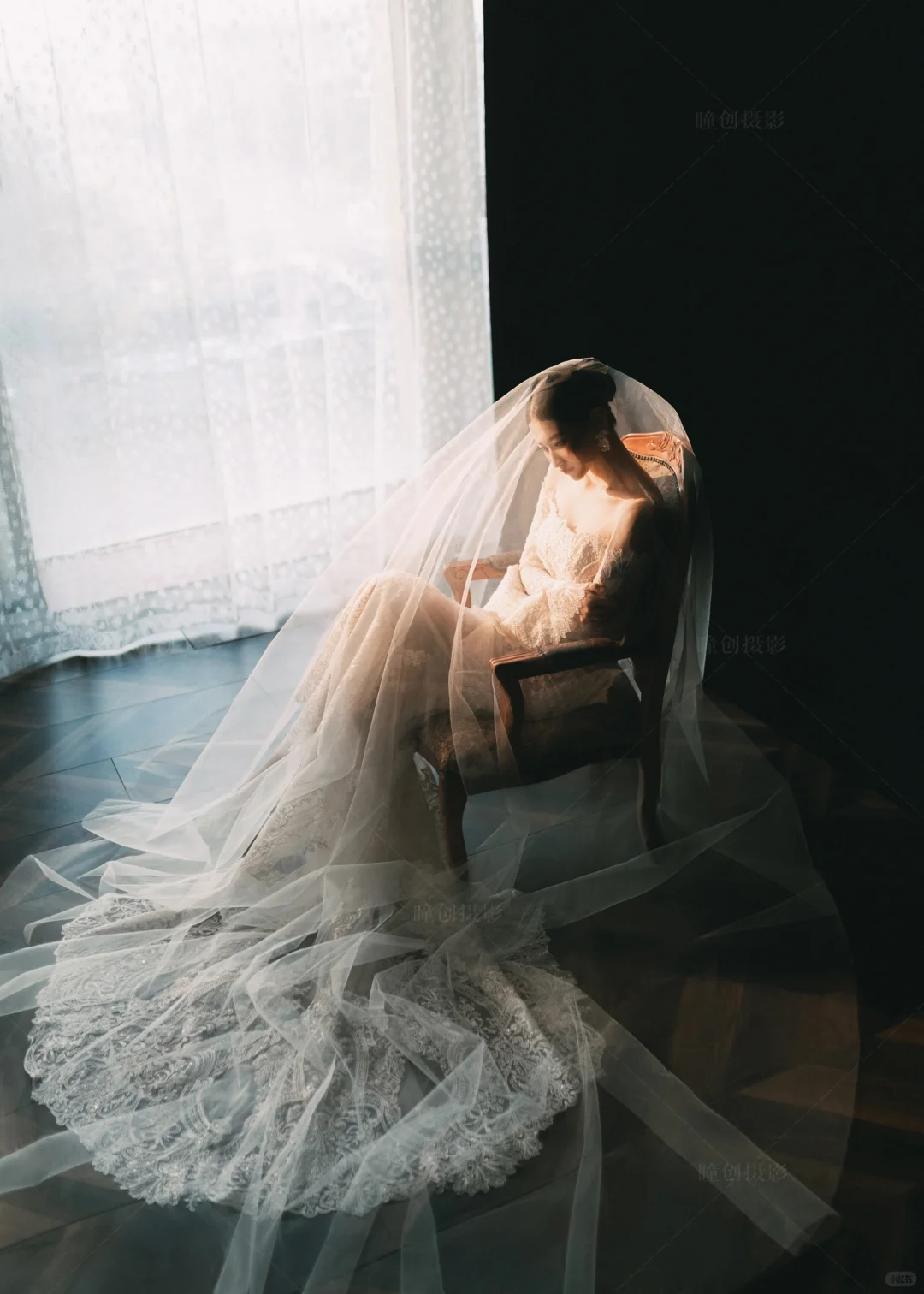 真实客片‼️女明星也太会选婚纱照风格了