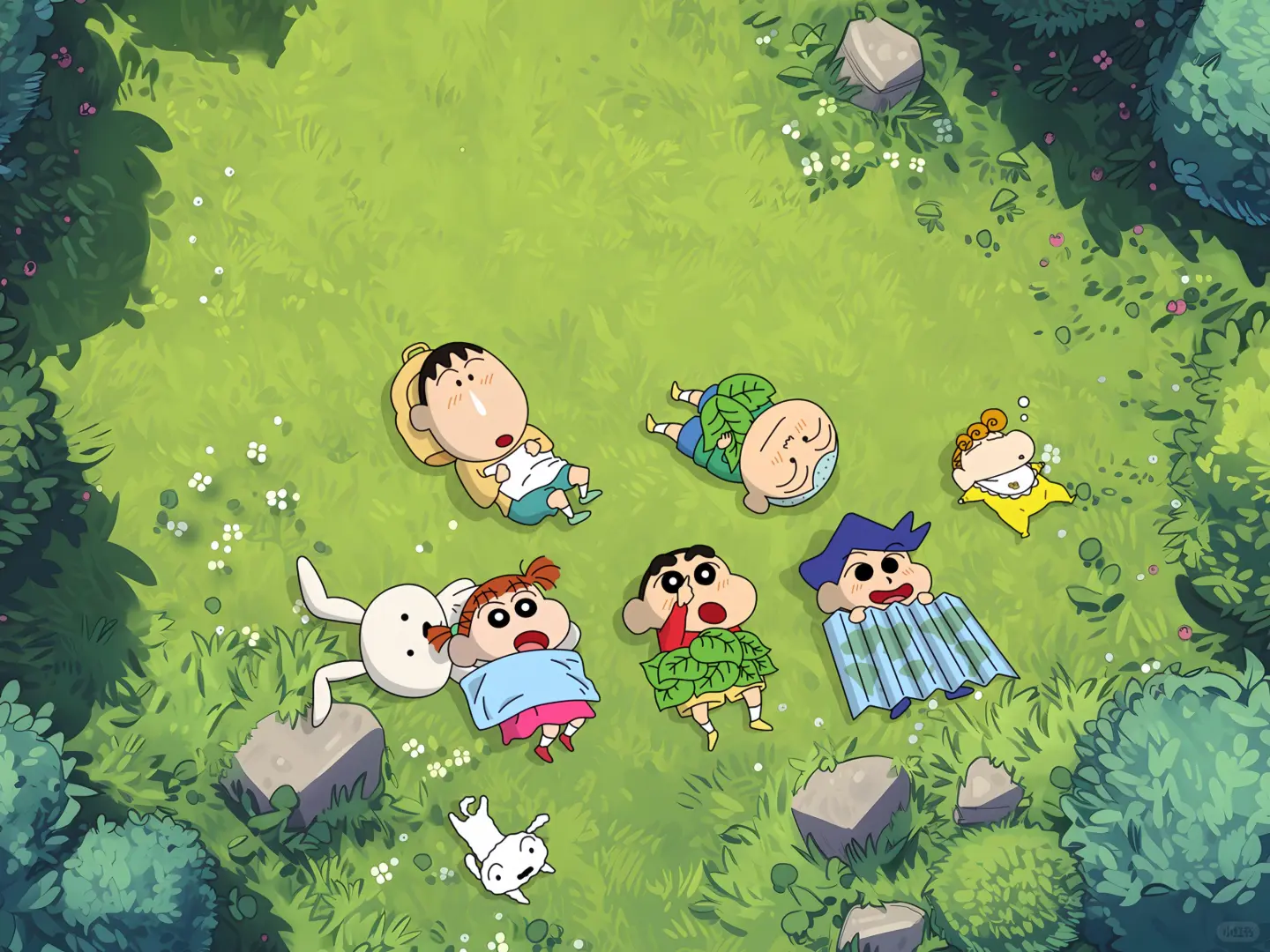 蜡笔小新ipad平板横屏壁纸 ～