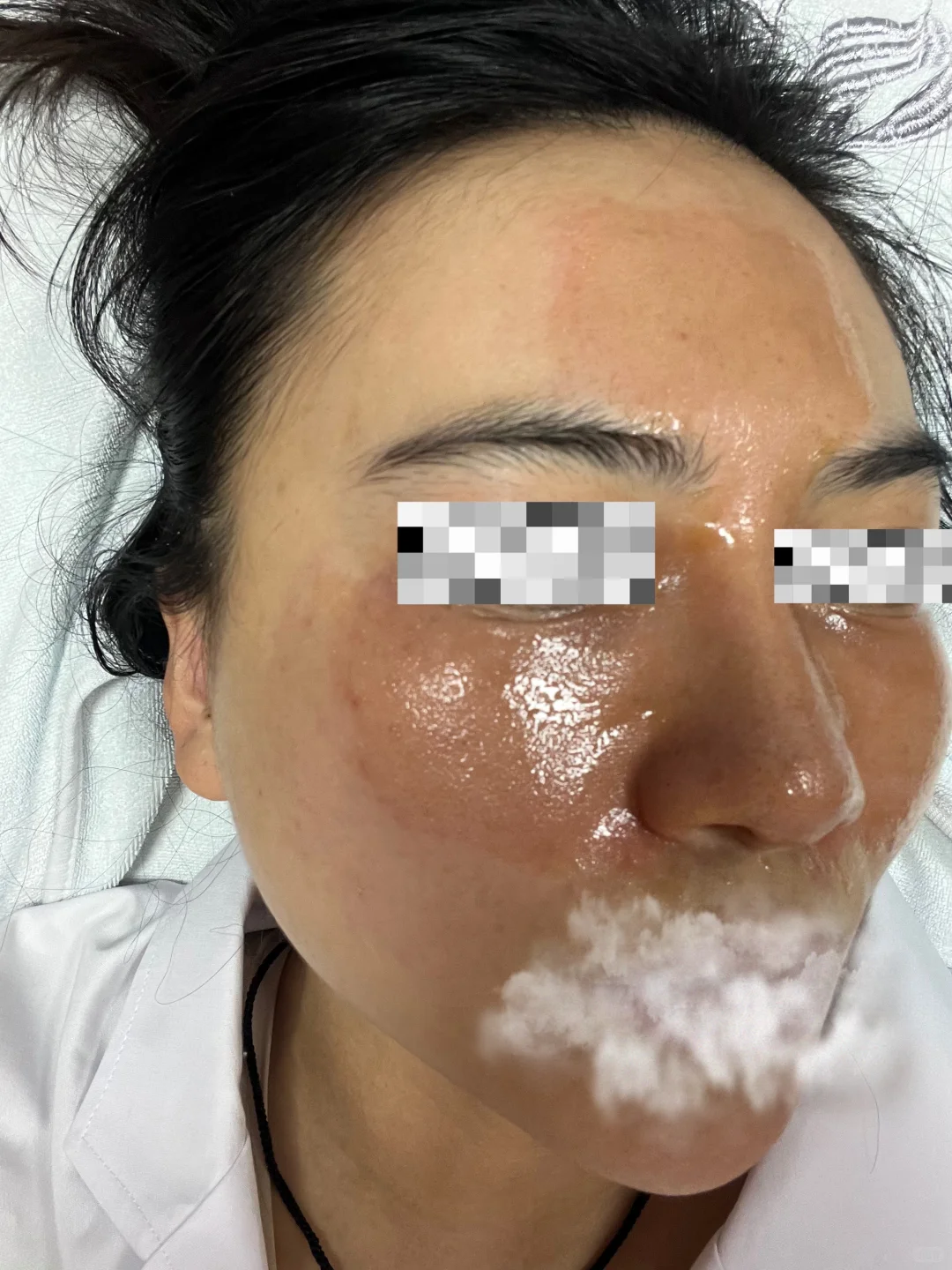 点阵完的脸 主打一个“先丑后美”