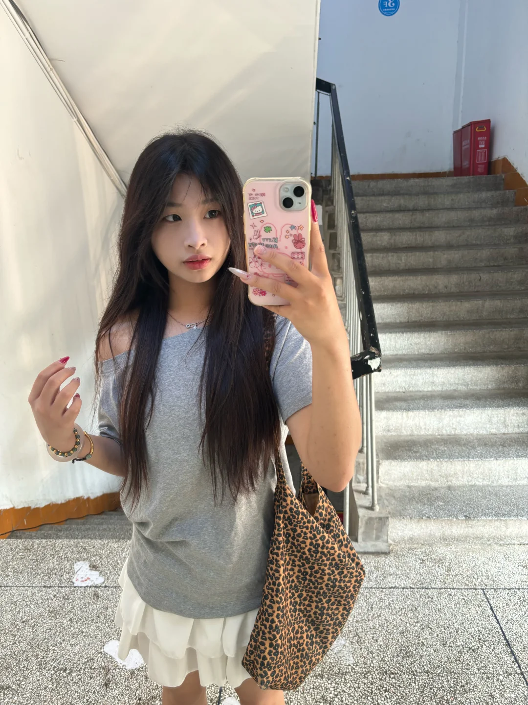 160/120微胖女大学啊开学穿搭！