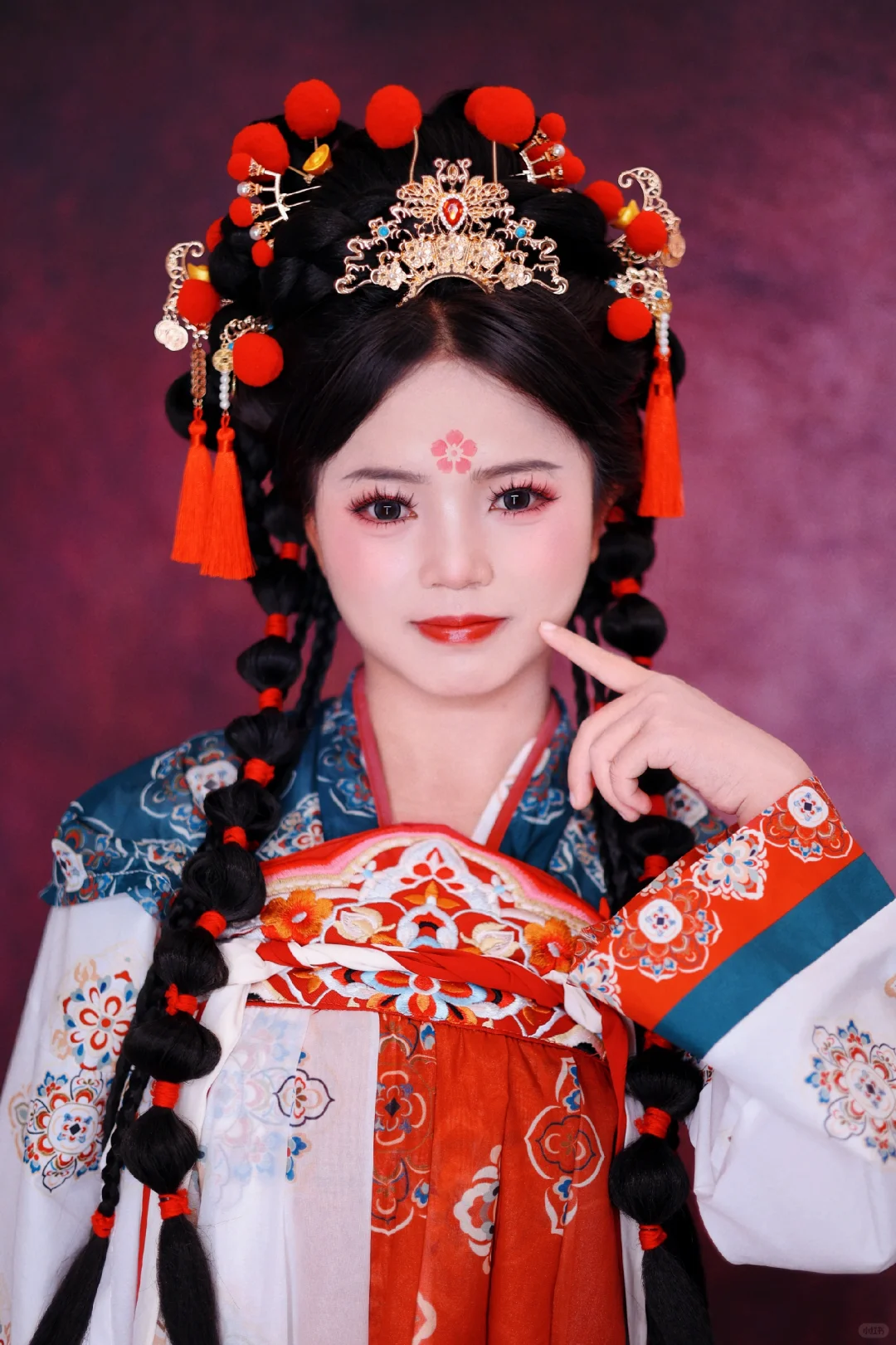 穿汉服的女孩子真的好美！