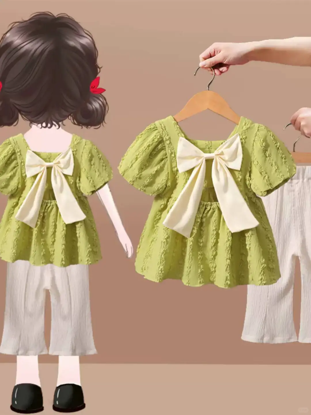 女宝宝夏装来袭，萌娃时尚新风潮🎈