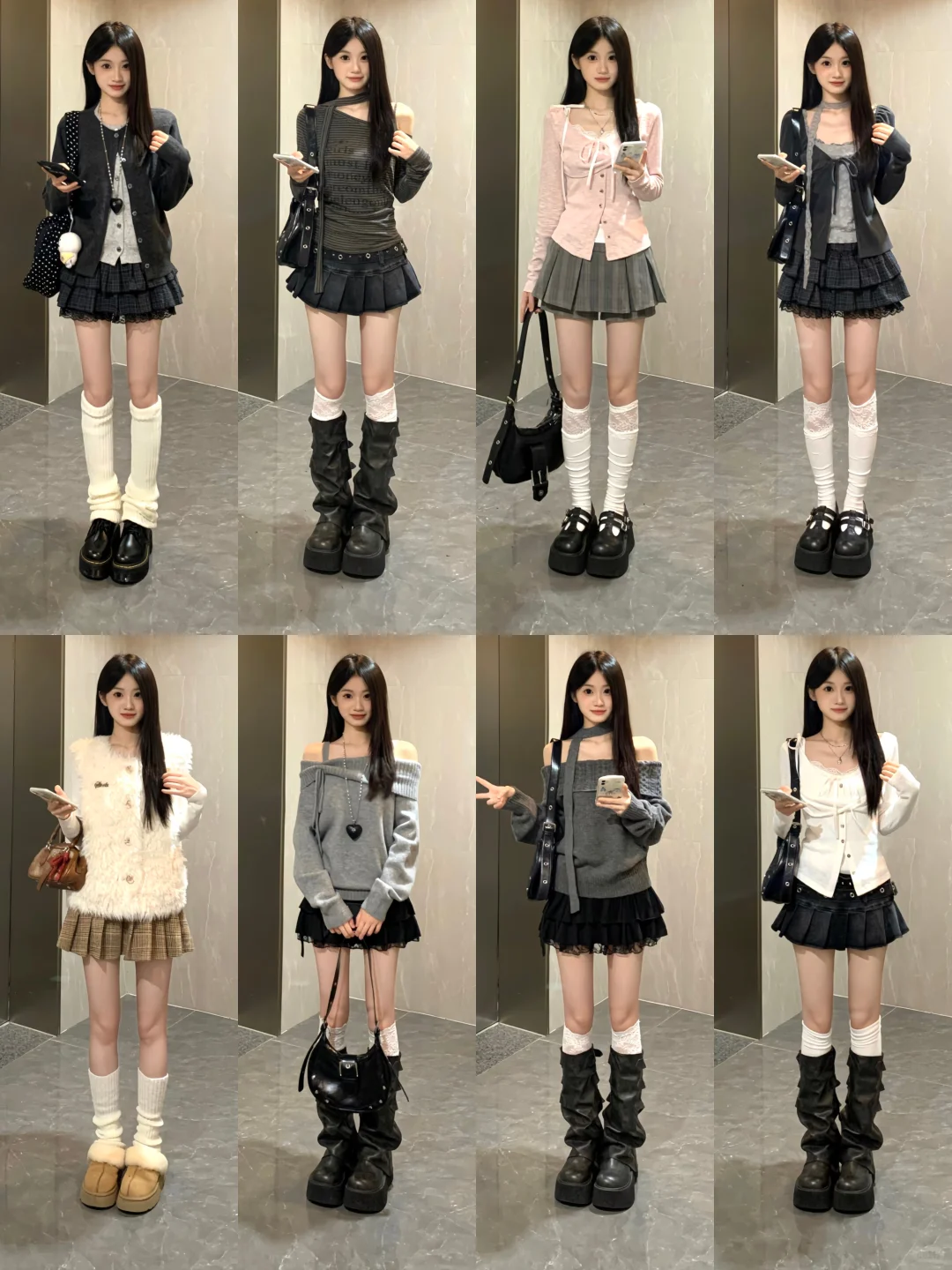 40套‖秋冬韩系穿搭