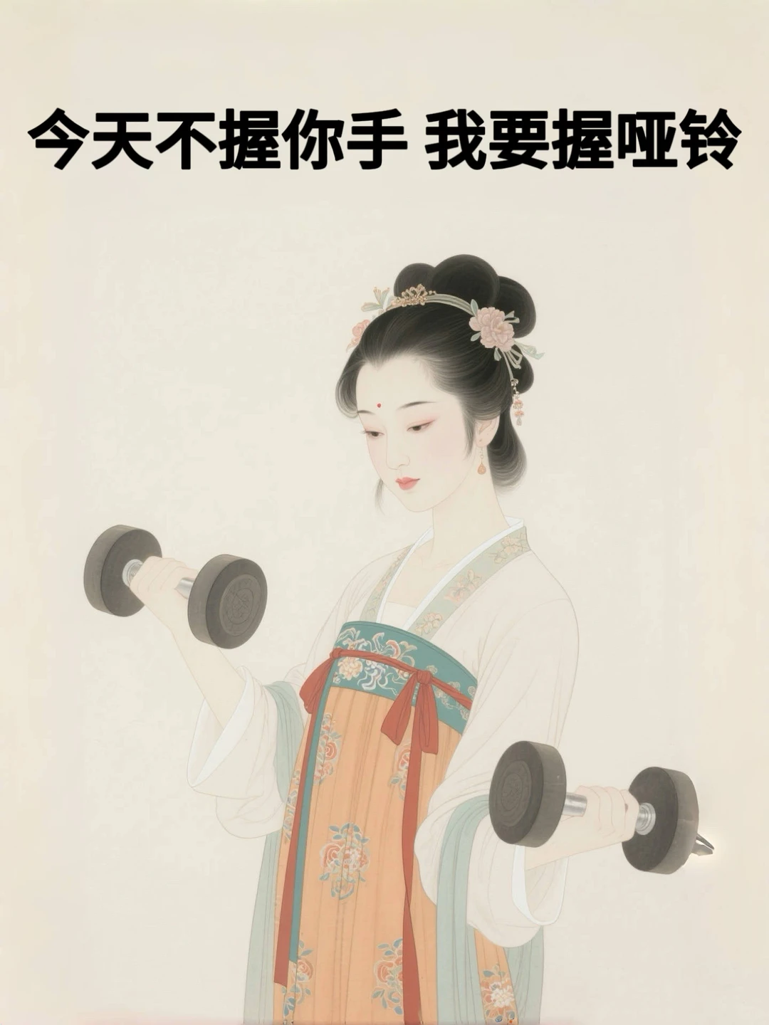 撸铁女孩超有梗的朋友圈健身文案！