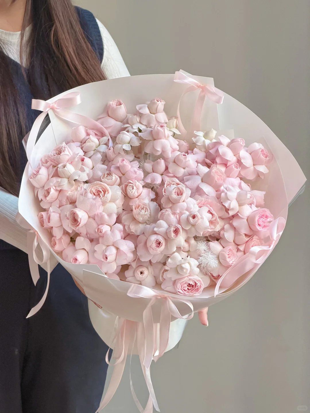 仙子之吻花束确实有一种娇嫩的千金感🤍