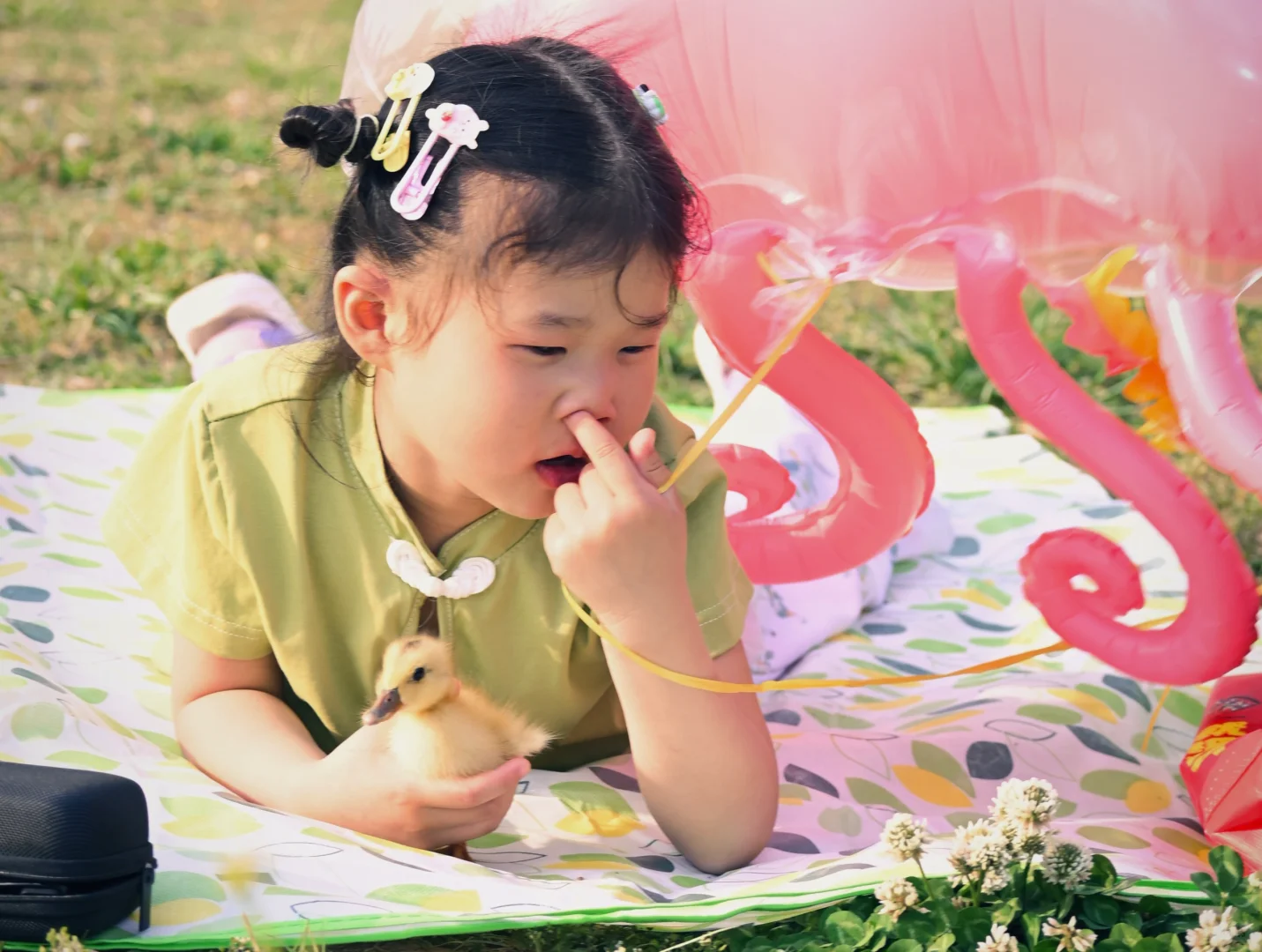 给我小外甥女拍的写真库存