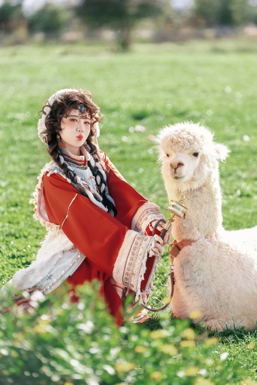 📷丽江写真｜雪山脚下拍出电影感牧羊女大片