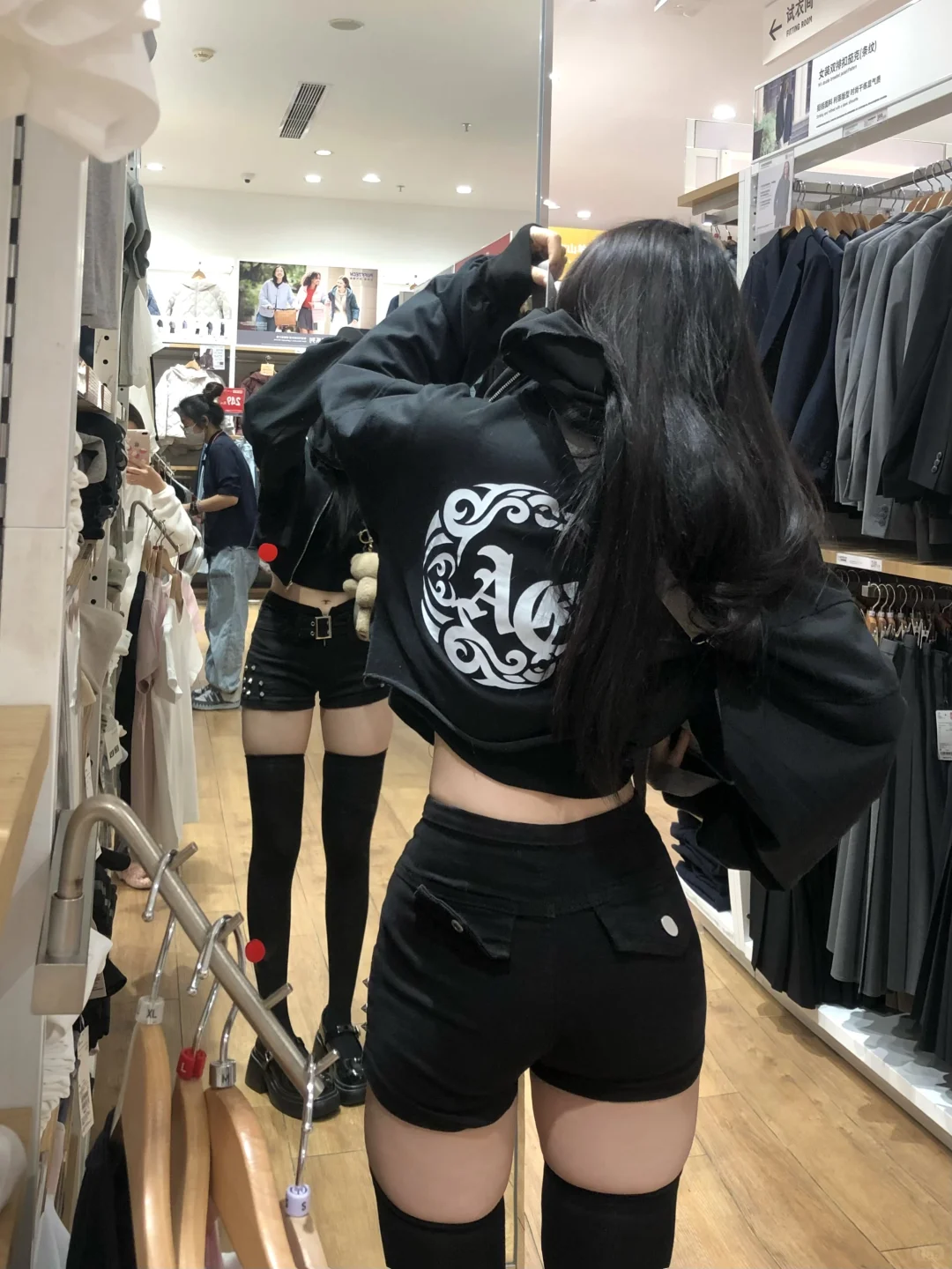 无法拒绝过膝袜^o^