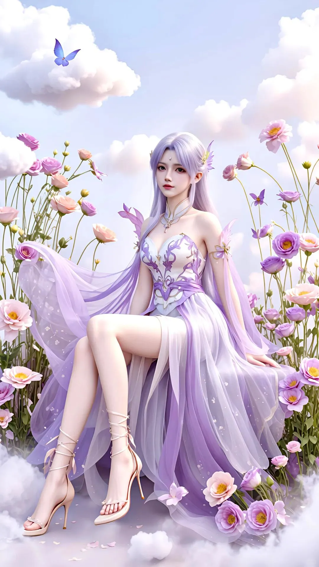 斗破苍穹，小医仙套图美腿高跟