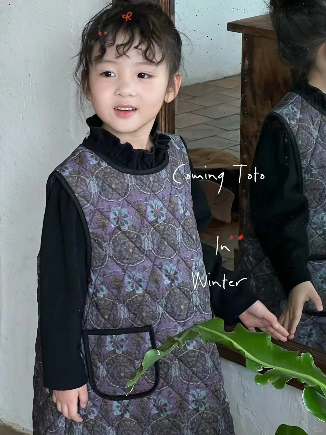 ❄️女鹅的冬日复古风｜被追问的夹棉背心裙太