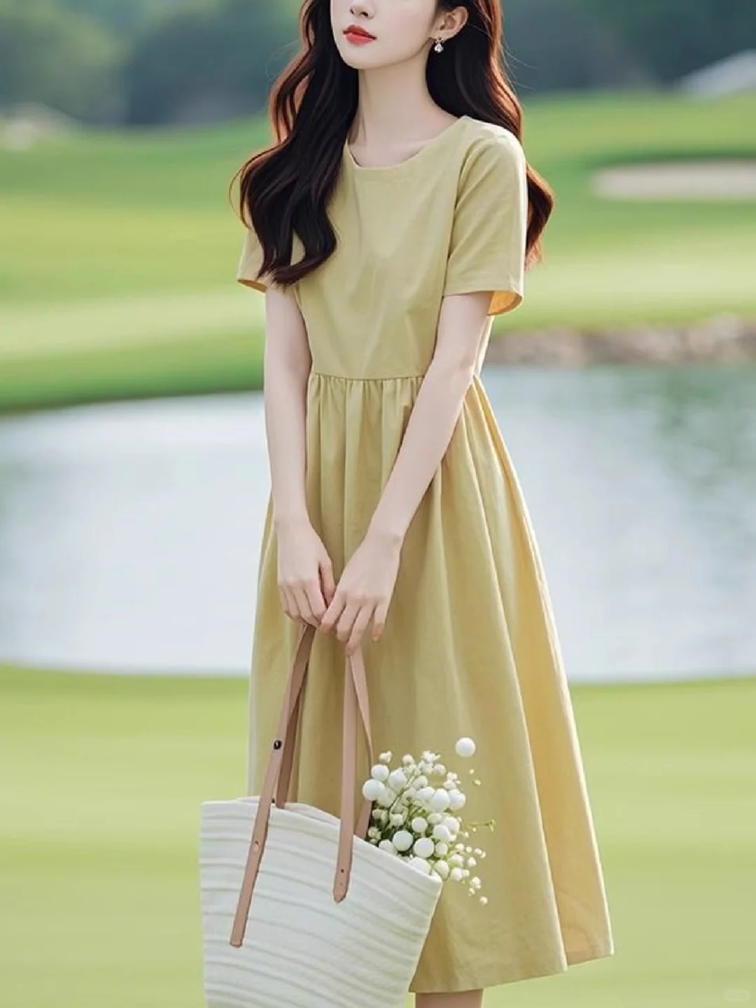 绝了！哥弟这一件裙子让我秒变韩系温柔公主