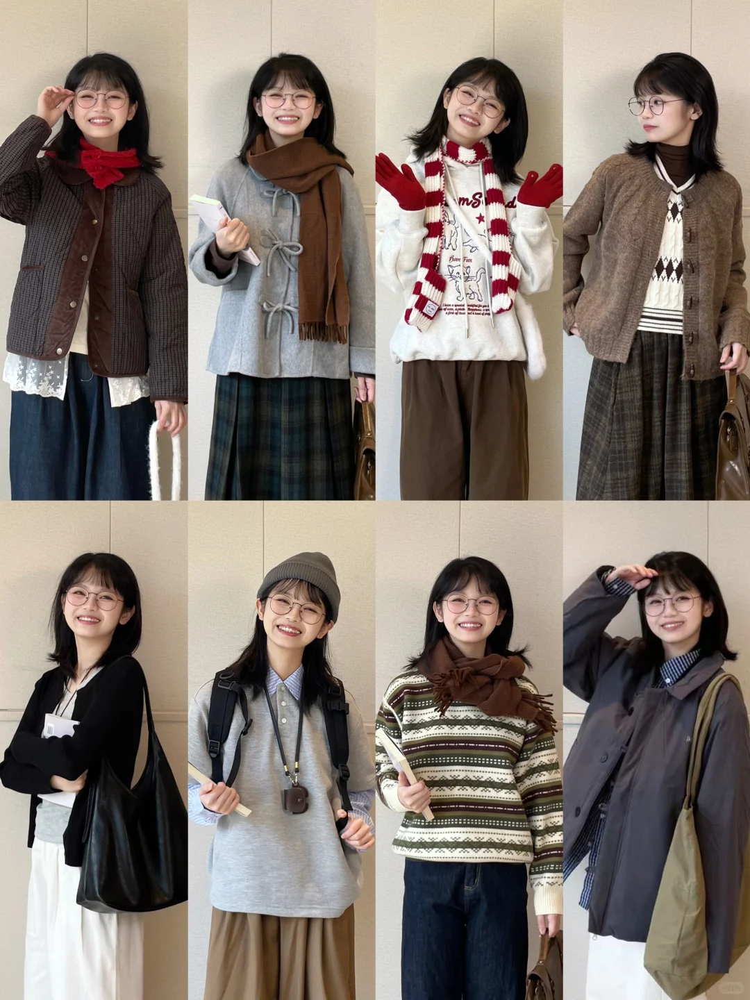 小个子日系穿搭 | 休闲舒适不费力的8套‼️