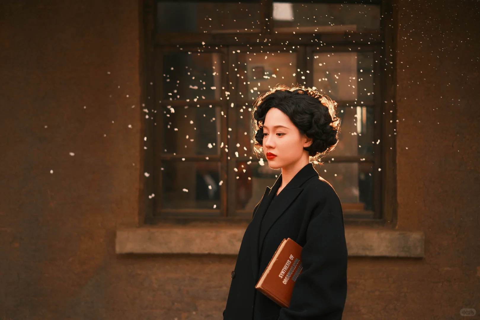 晚风里的港风氛围感