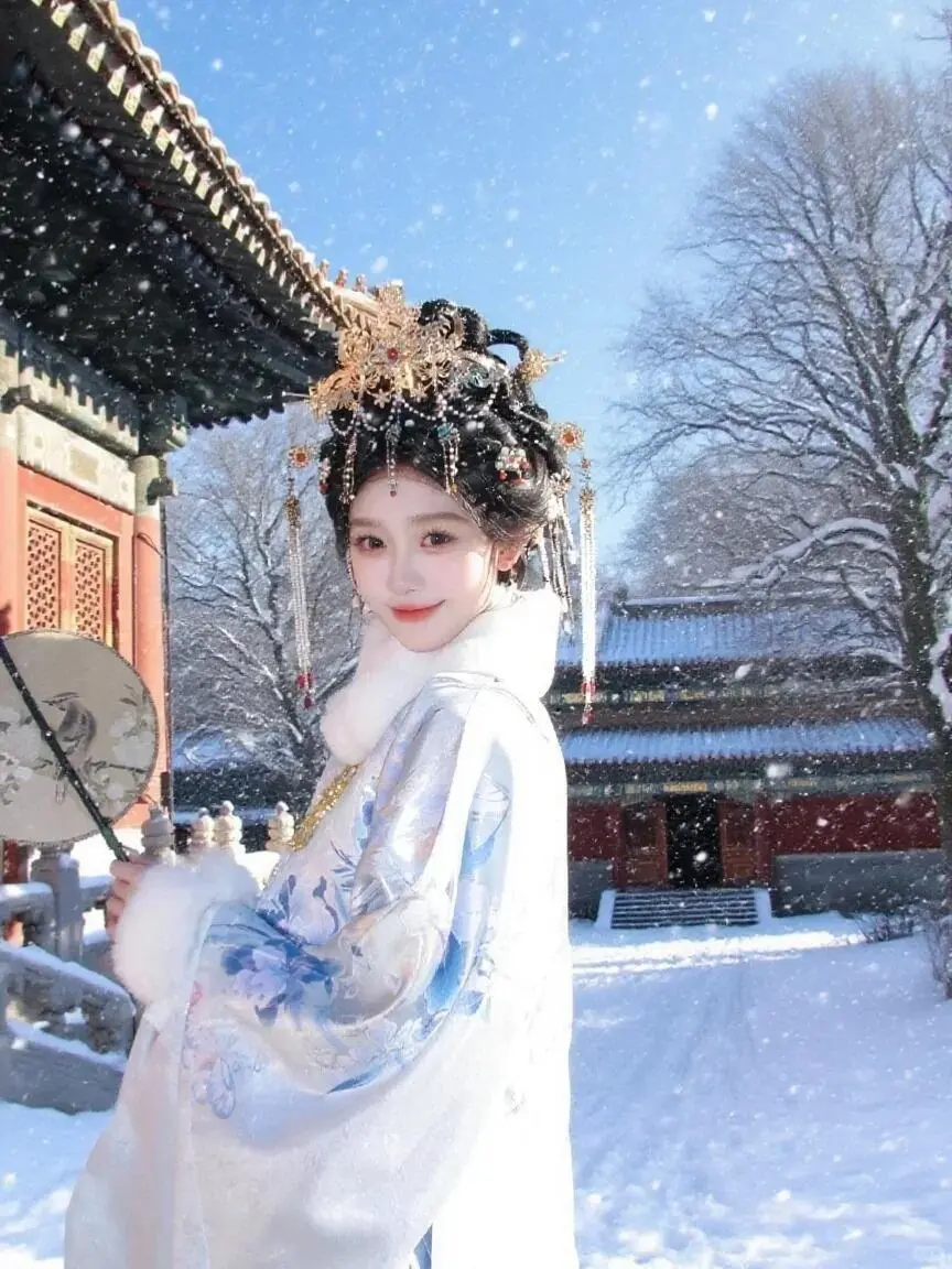 北京🌟大明贵女299💰的明制妆造sha疯啦