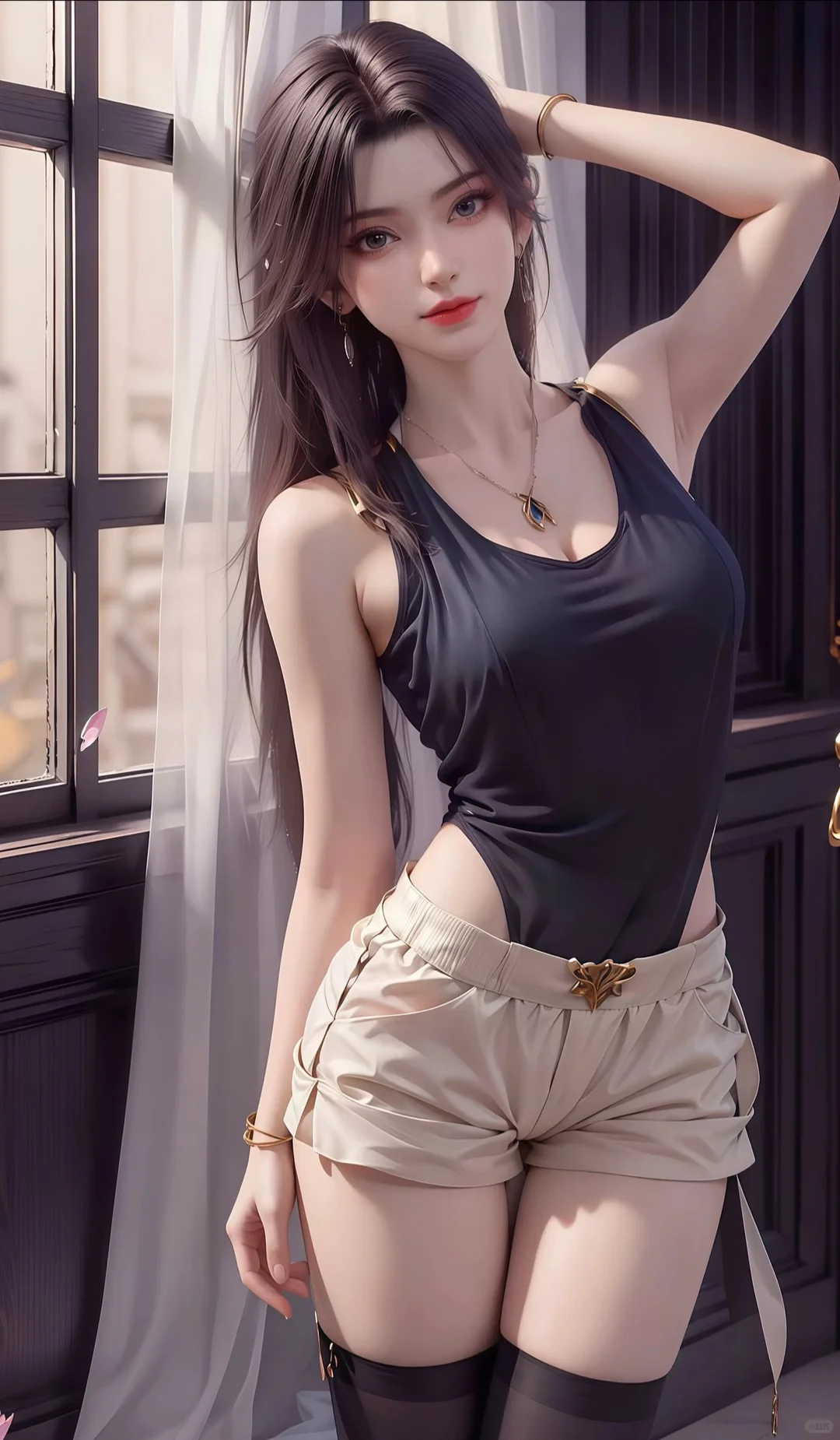 国漫女神云曦穿搭对比，好身材大长腿高颜值