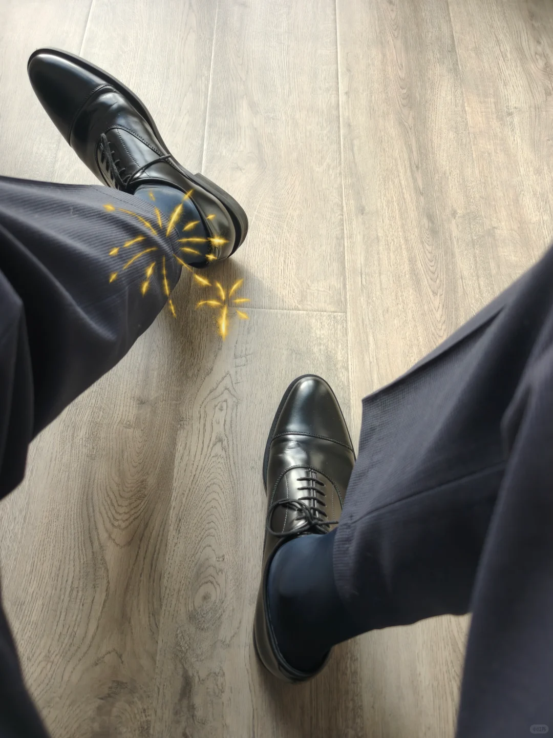 正装皮鞋 正装丝袜