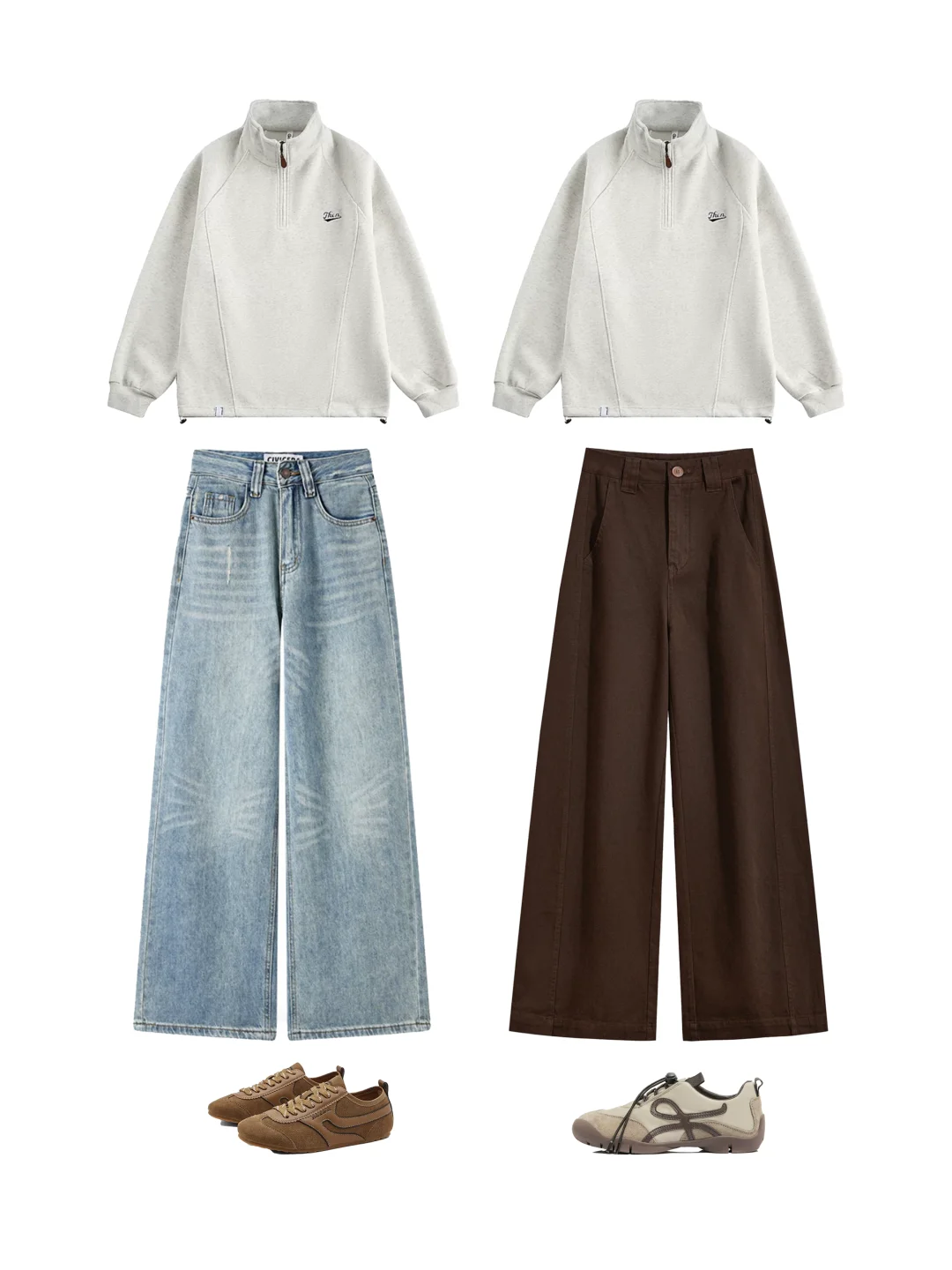 早秋卫衣穿搭合集🍂