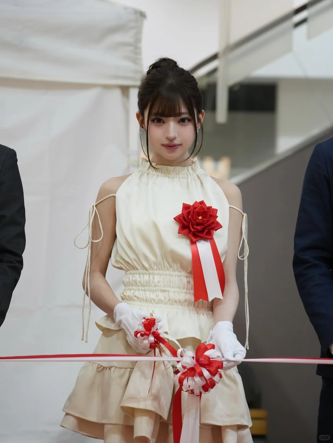 此女简直是中日韩通吃的风格