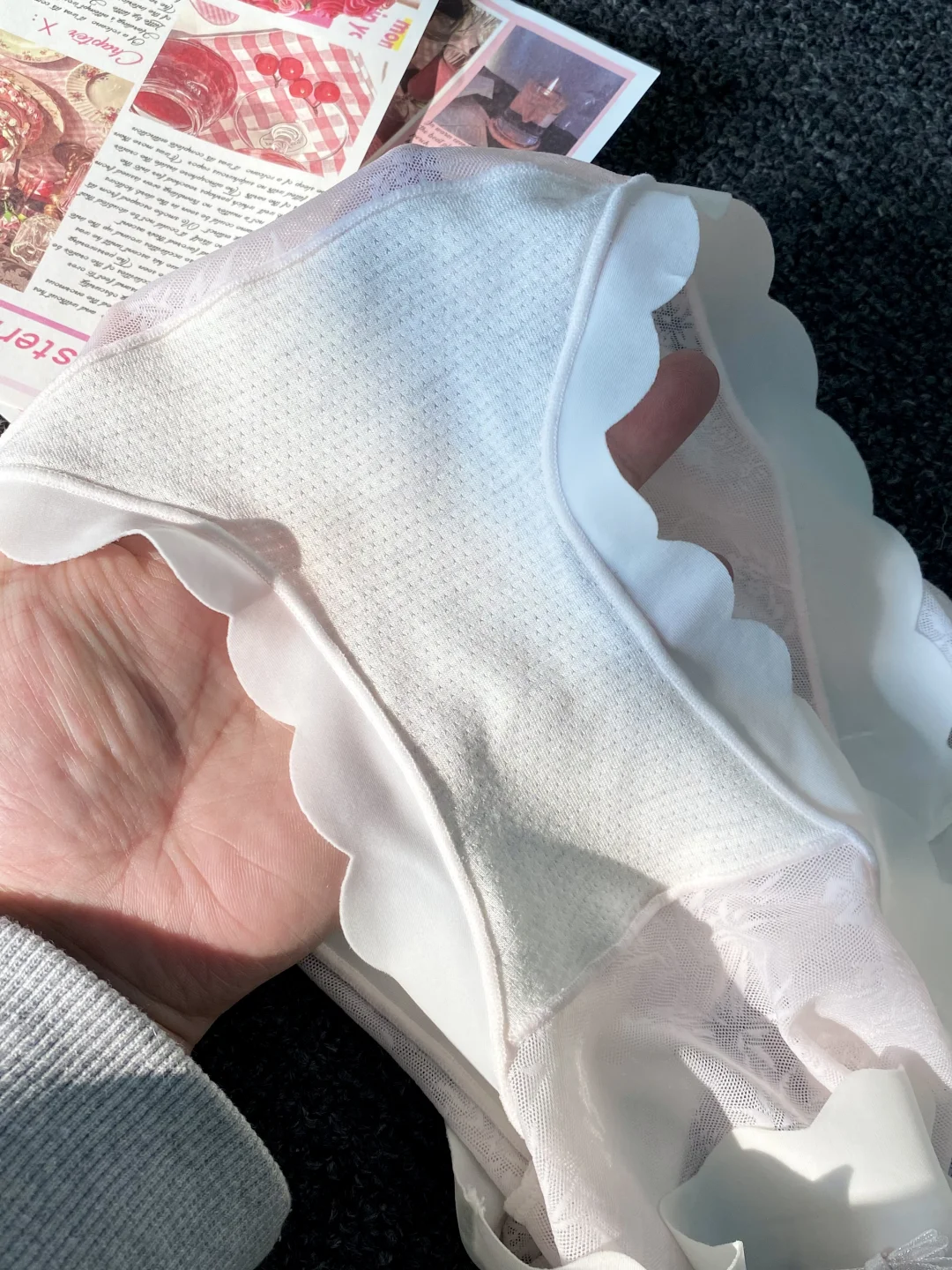 被闺蜜追问链接的甜美蕾丝内裤！谁还不知道！