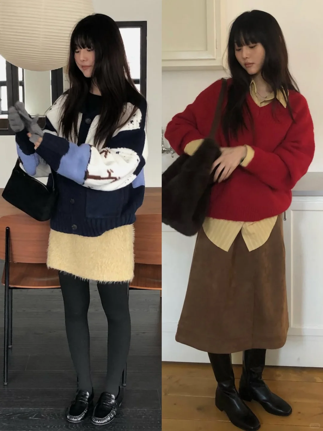 好看的女孩子们｜看韩女这慵懒又时髦的日常